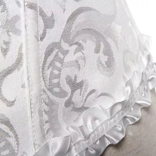 Corselet branco com laço