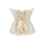 Corselet nude com laço