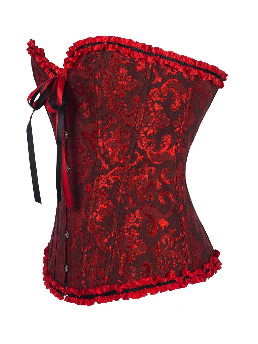 Corselet vies plissado