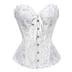 Corselet branco com laço