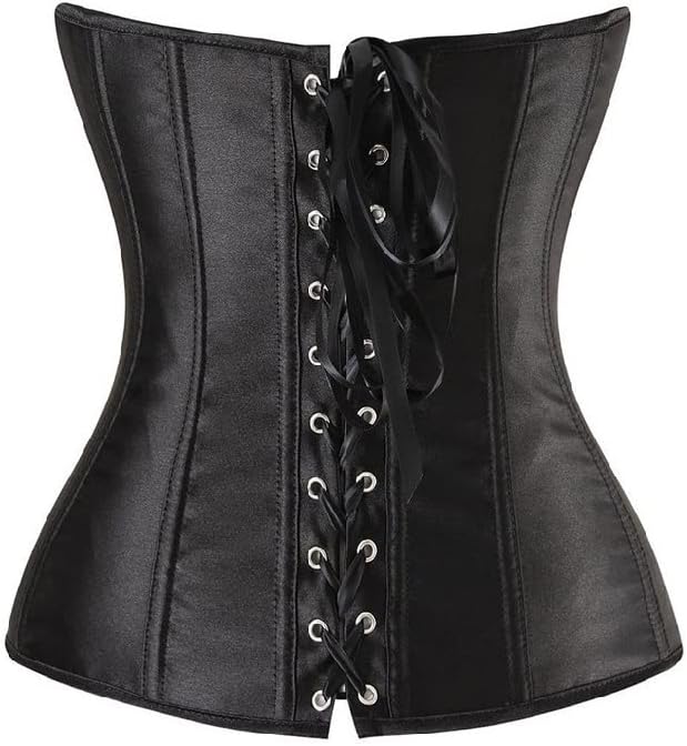 Corselet acetinado