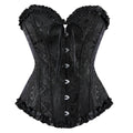 Corselet preto com laço
