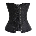 Corselet com laço e ziper