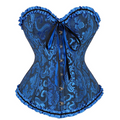 Corselet azul com laço