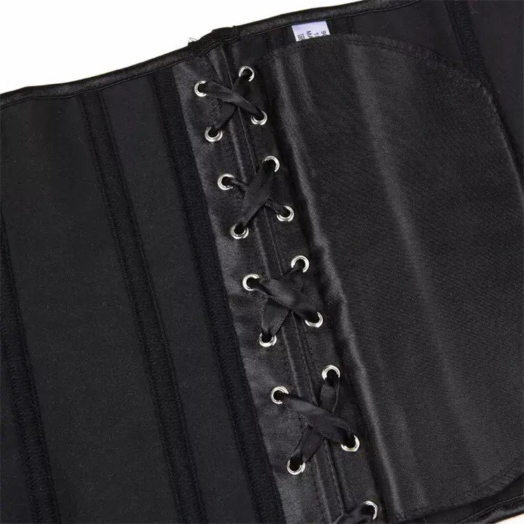 Corselet underbust acetinado